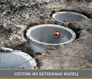 Как сделать септик из колец своими руками: пошаговая инструкция Септик из бетонных колец своими руками. Схема